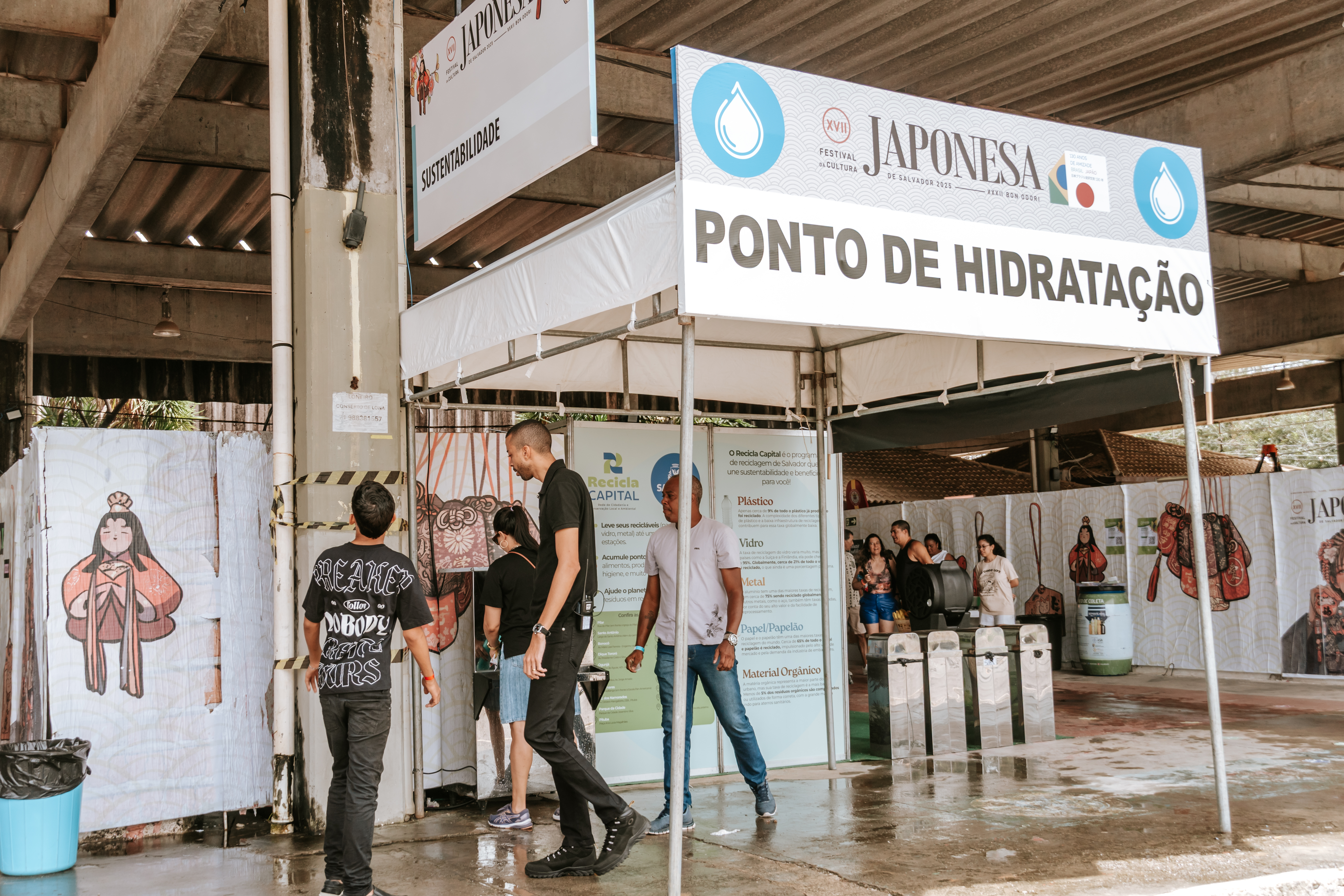 Pontos de Hidratação
